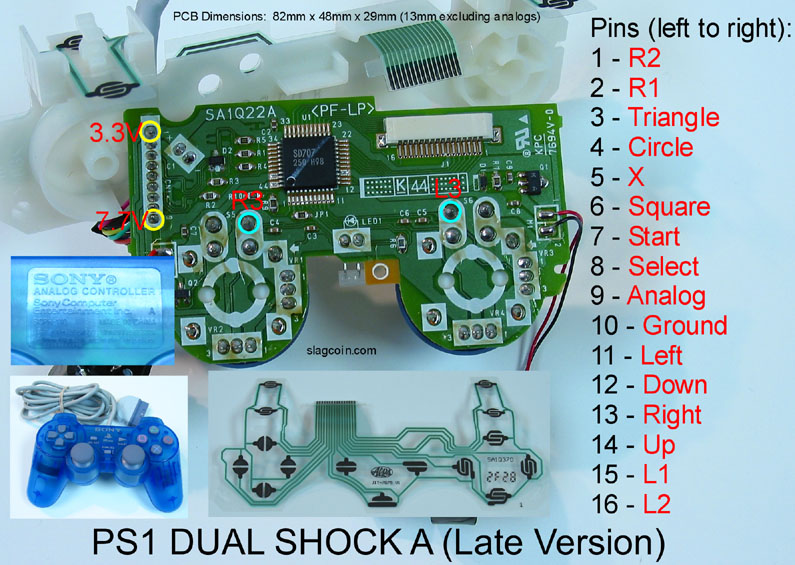 Схема dualshock 4