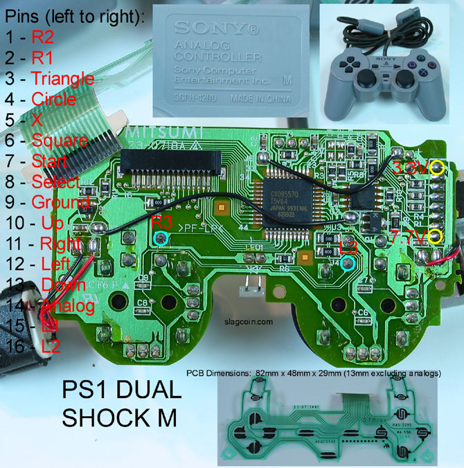 Схема dualshock 4